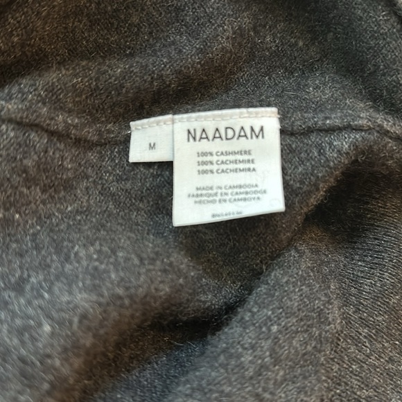 NAADAM CASHMERE FULL ZIP - Picture 3 of 3